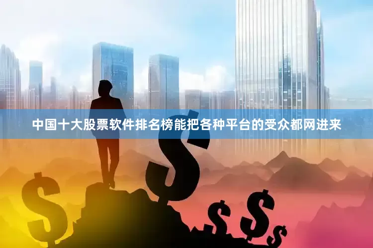中国十大股票软件排名榜能把各种平台的受众都网进来