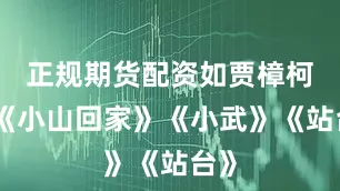 正规期货配资如贾樟柯的《小山回家》《小武》《站台》